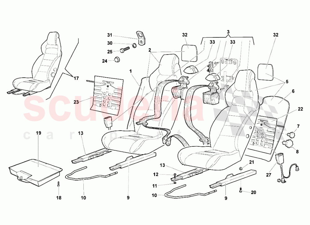 download LAMBORGHINI MURCIELAGO PartsUSA workshop manual