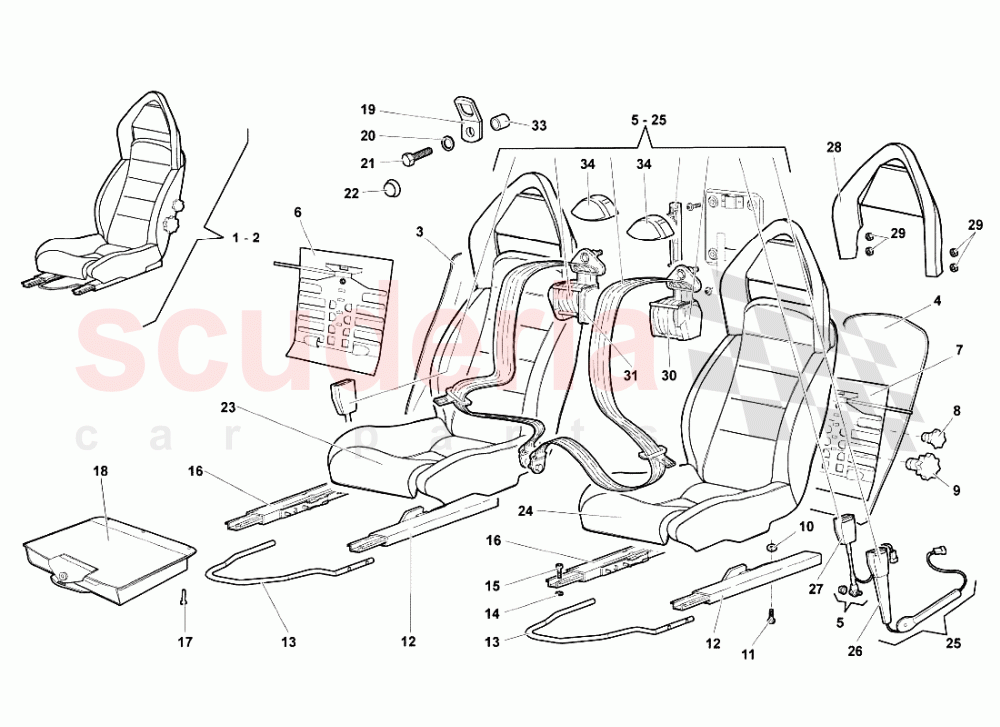 download LAMBORGHINI MURCIELAGO PartsUSA workshop manual