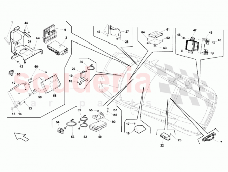 download LAMBORGHINI MURCIELAGO PartsUSA workshop manual