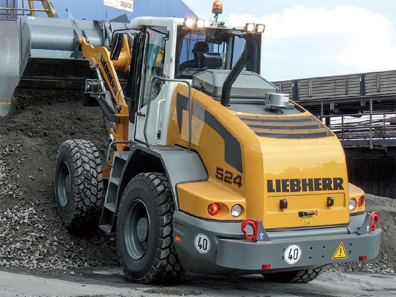 download LIEBHERR L524 Wheel Loader Operation able workshop manual