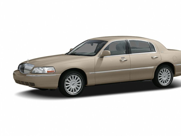 download LINCOLN TOWN CAR workshop manual