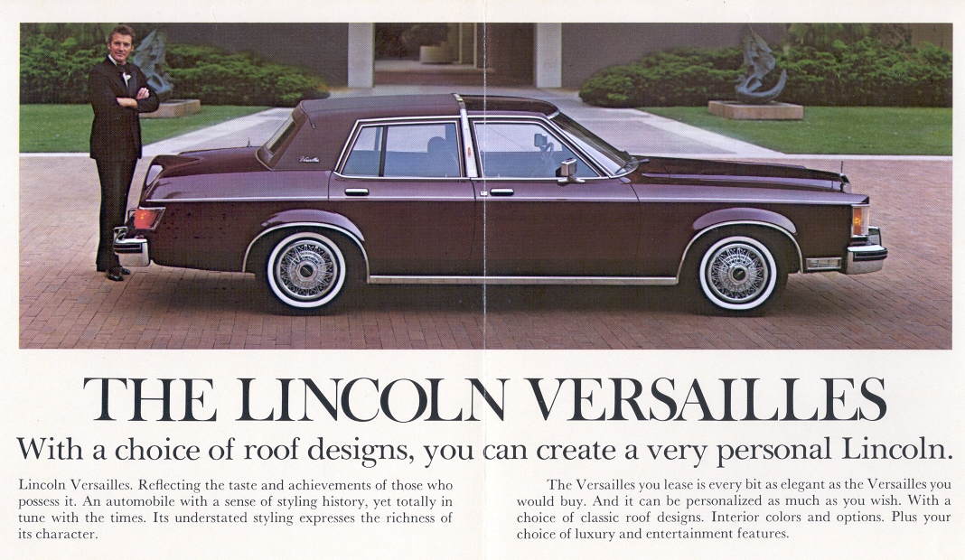 download LINCOLN VERSAILLES workshop manual