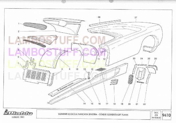 download Lamborghini Diablo 2WD workshop manual