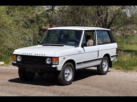 download Land Rover 2 4 Door Range Rover Classic workshop manual