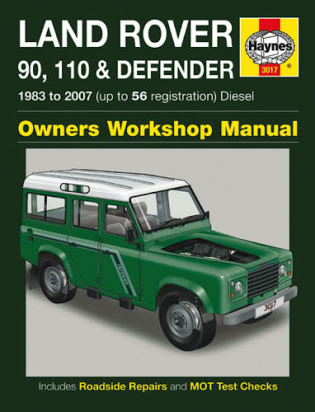 download Land Rover DEFENDER 90 110 130 workshop manual