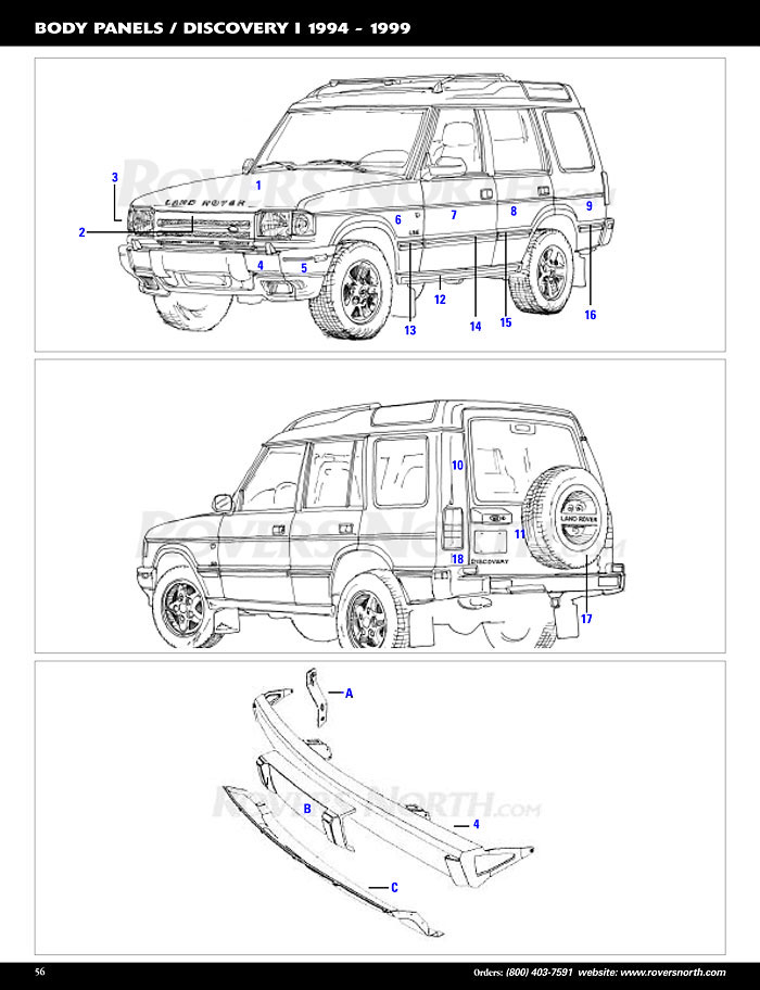 download Land Rover DISCOVERY BODY workshop manual