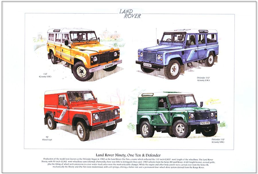 download Land Rover Defender Ninety One Ten workshop manual