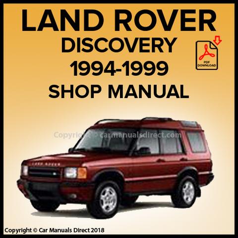 download Land Rover Discovery Mpi Engine workshop manual