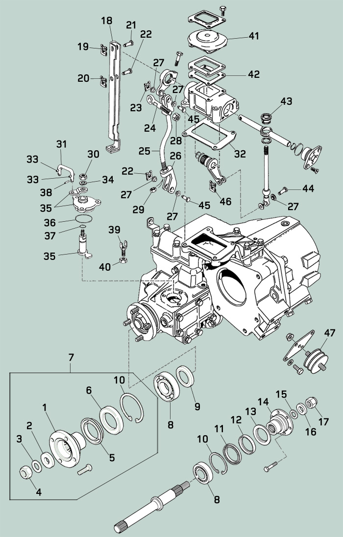 download Land rover LT230 R380 Transfer gearbox overhaul man workshop manual