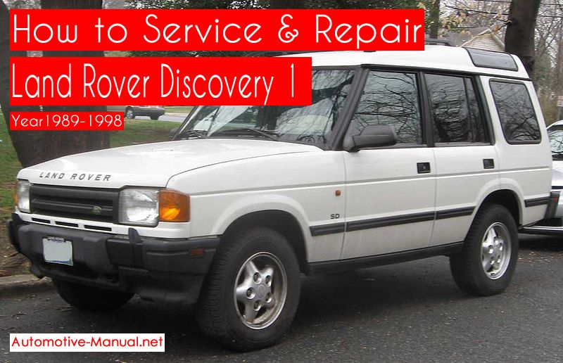 download LandROVER DISCOVERY 1 workshop manual