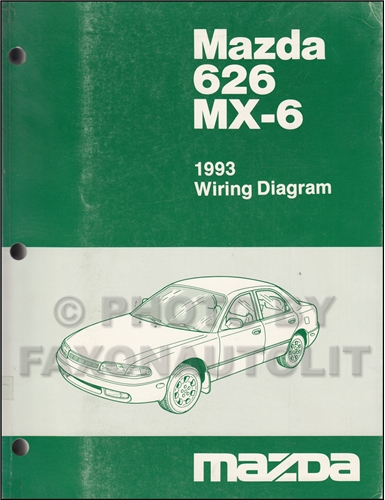 download MAZDA 626 MX 6 workshop manual