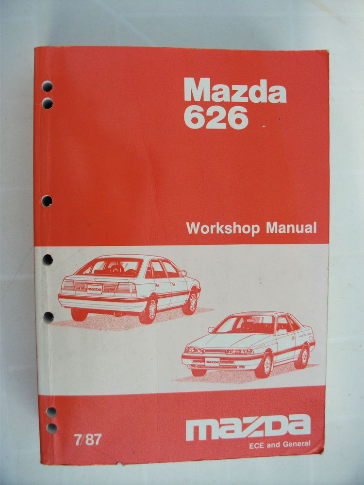 download MAZDA MX 6 626 workshop manual