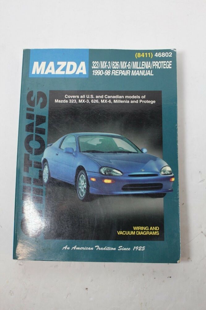 download MAZDA MX 6 626 workshop manual