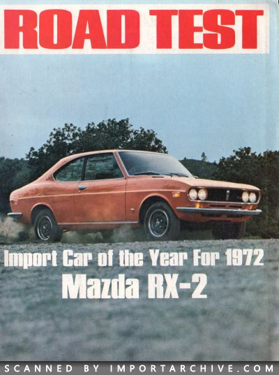 download MAZDA RX 2 616 workshop manual