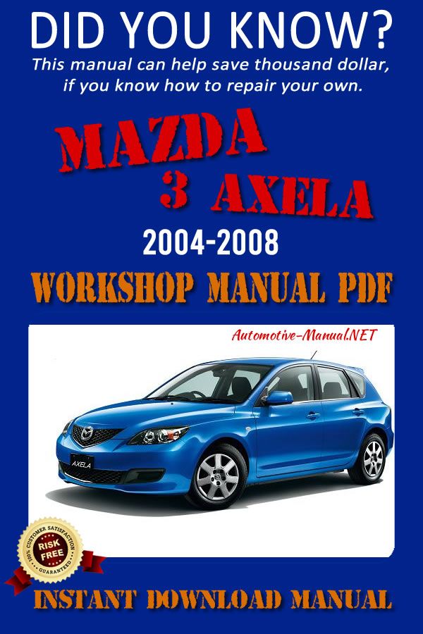 download MAZDA RX7 Parts workshop manual