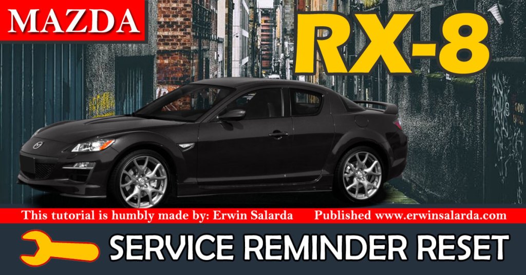 download MAZDA RX8 workshop manual