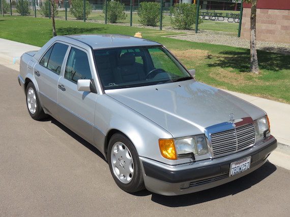 download MERCEDES BENZ 124 SEDAN E500 5.0L workshop manual