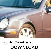 download MERCEDES BENZ CLK Class CLK430 CLK320 CABRIOLET workshop manual