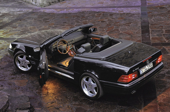 download MERCEDES BENZ SL Class SL500 SL600 workshop manual