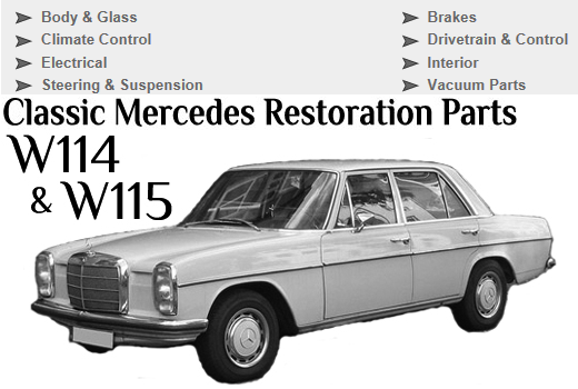 download MERCEDES BENZ W114 W115 CAR workshop manual