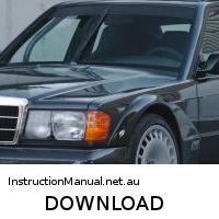 download MERCEDES BENZ W201 workshop manual