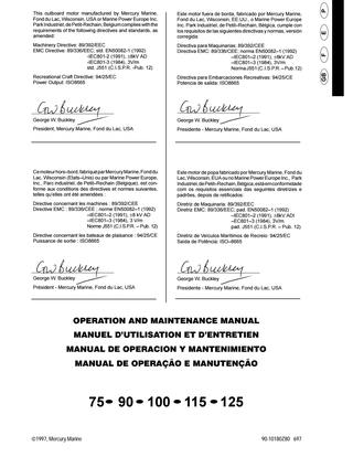 download MERCURY MARINERDE USARIO workshop manual