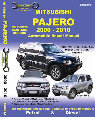 download MITSUBISHI Challenger PA workshop manual