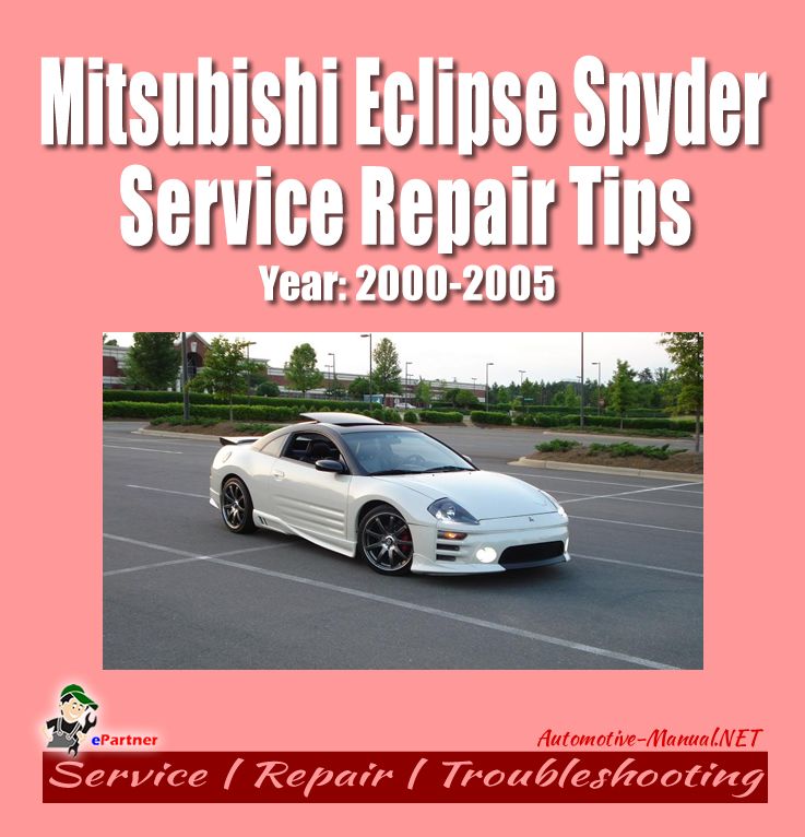 download MITSUBISHI ECLIPSE workshop manual