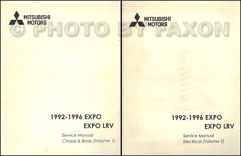 download MITSUBISHI EXPO workshop manual