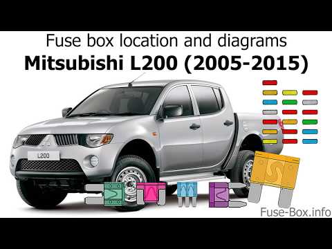 download MITSUBISHI L200 TRITON workshop manual