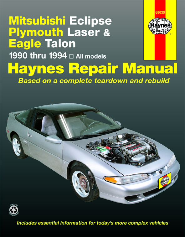 download MITSUBISHI LASER TALON workshop manual