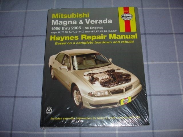 download MITSUBISHI MAGNA VERADA workshop manual