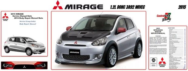 download MITSUBISHI MIRAGE COLT Lancer workshop manual