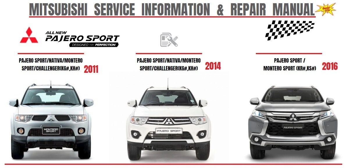 download MITSUBISHI MONTERO Sport s workshop manual