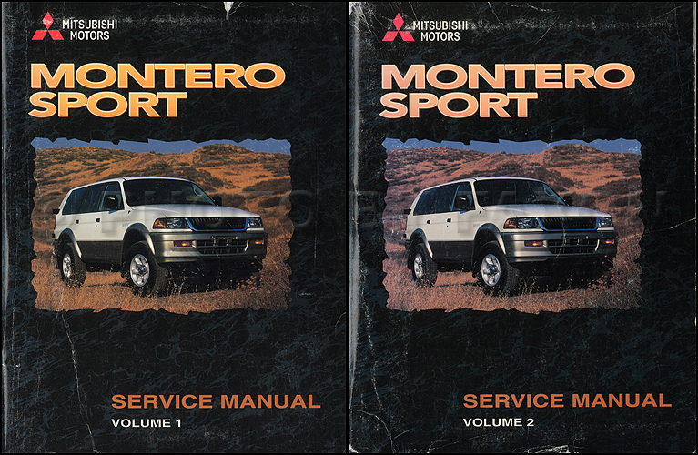 download MITSUBISHI MONTERO Sports able workshop manual