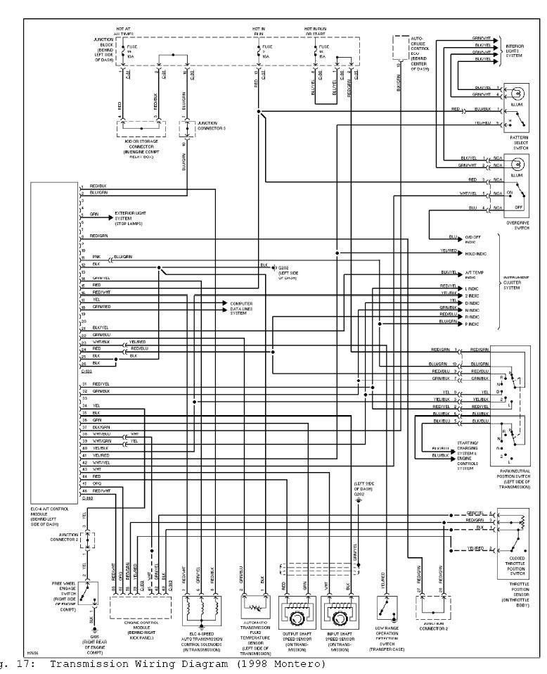 download MITSUBISHI MONTERO workshop manual