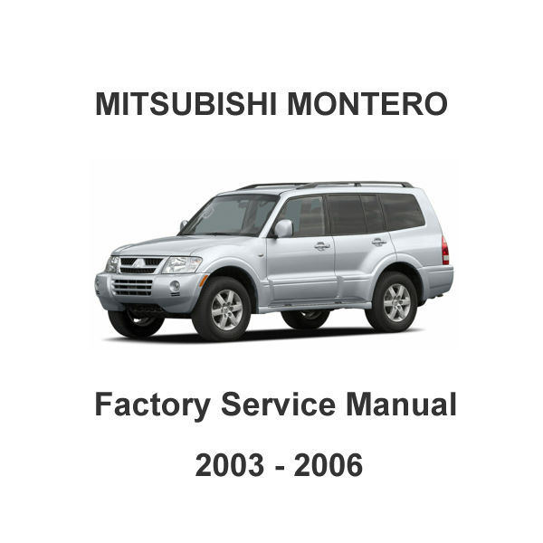 download MITSUBISHI PAJERO MONTERO  CHASSIS workshop manual