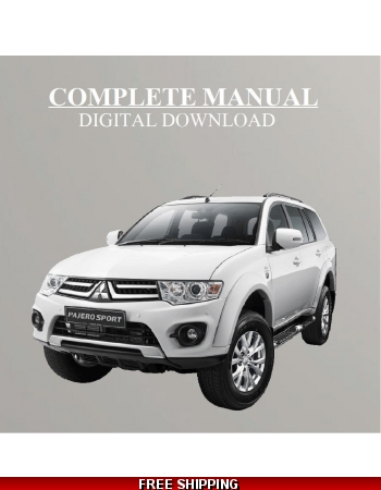 download MITSUBISHI PAJERO MONTERO workshop manual