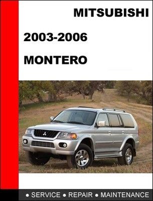 download MITSUBISHI PAJERO MONTERO workshop manual