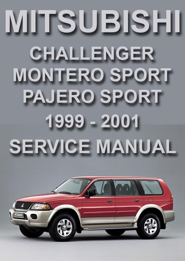 download MITSUBISHI PAJERO SPORT MONTERO SPORT SHOGUN Sport workshop manual