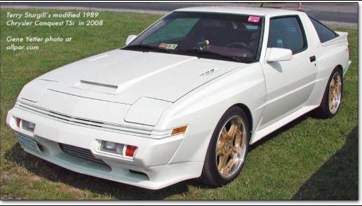 download MITSUBISHI STARION CHRYSLER CONQUEST workshop manual