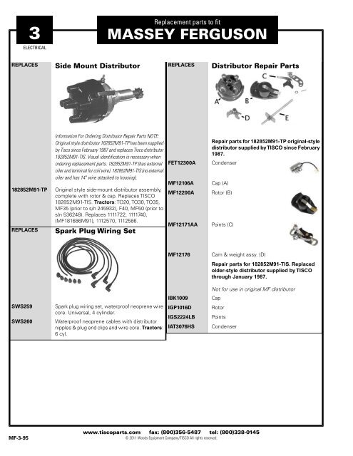 download Massey Ferguson MF255 MF265 MF270 MF275 MF290 tractor workshop manual