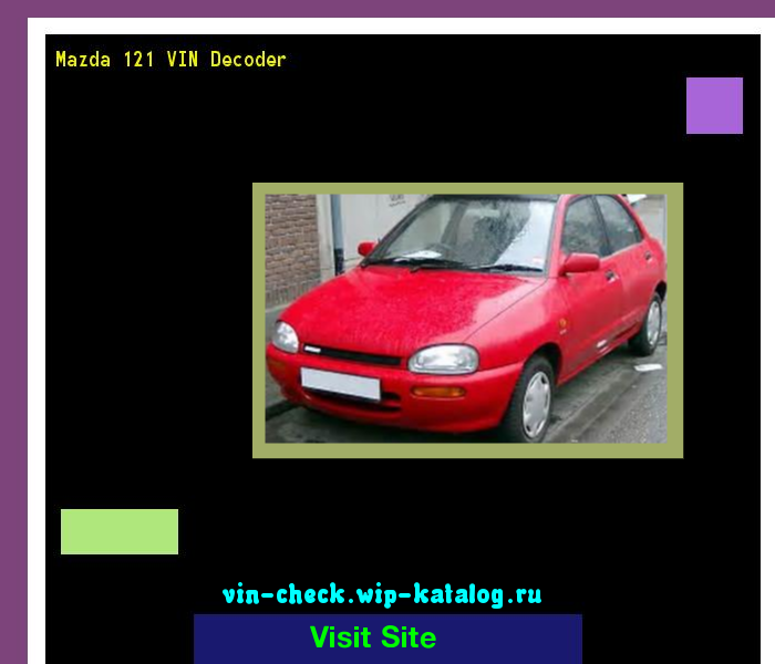 download Mazda 121 workshop manual