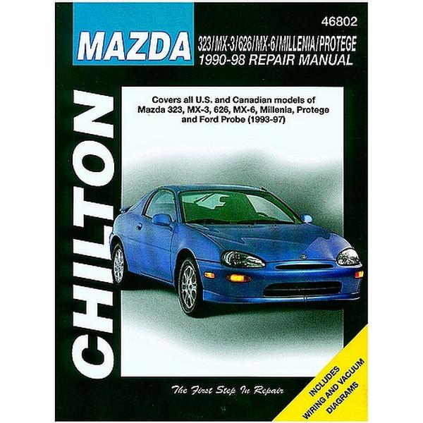 download Mazda 323 MX 3 626 MX 6 Millenia Protege 90 98 USA workshop manual
