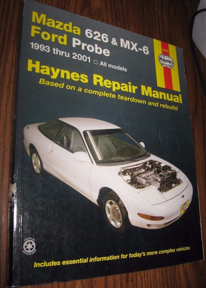 download Mazda 626 MX 6 workshop manual