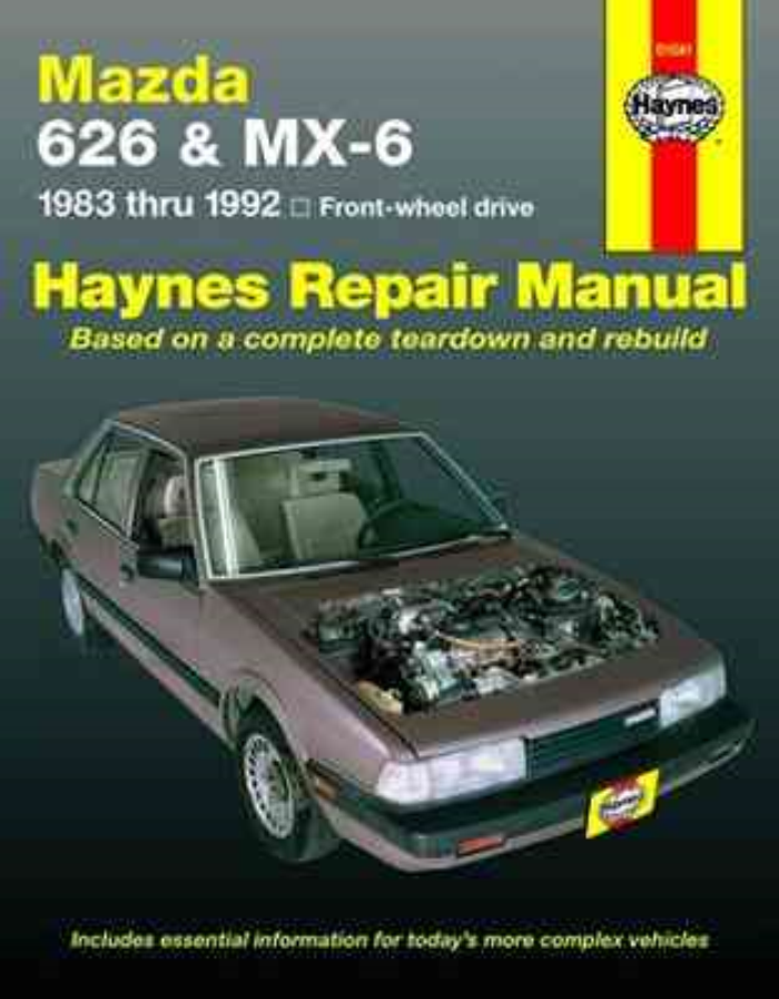 download Mazda 626 MX 6 workshop manual