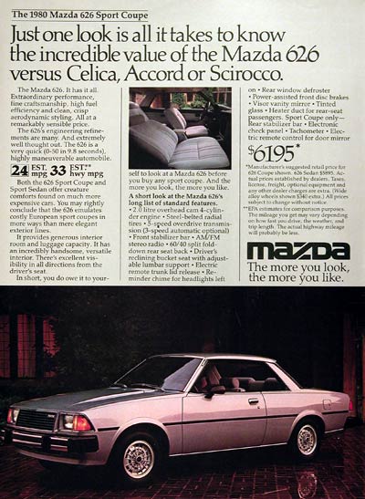 download Mazda 626 able workshop manual