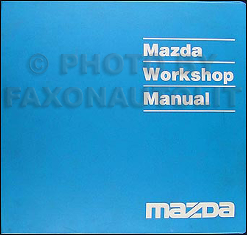 download Mazda B2500 Pickup Truck 99 workshop manual