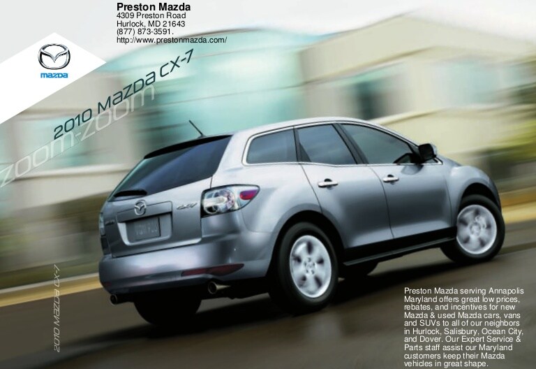 download Mazda CX7 CX 7 able workshop manual