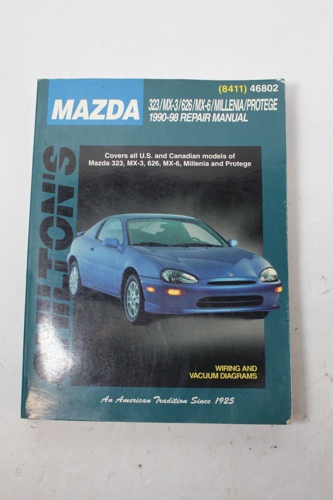 download Mazda MX 3 MX3 FSM Contains Everything You Will Need To Maintain Y workshop manual